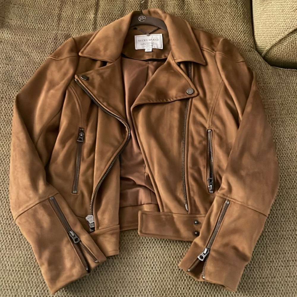 Lucky Brand Faux Suede Jacket